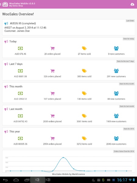 WooSales Mobile - Preview 2