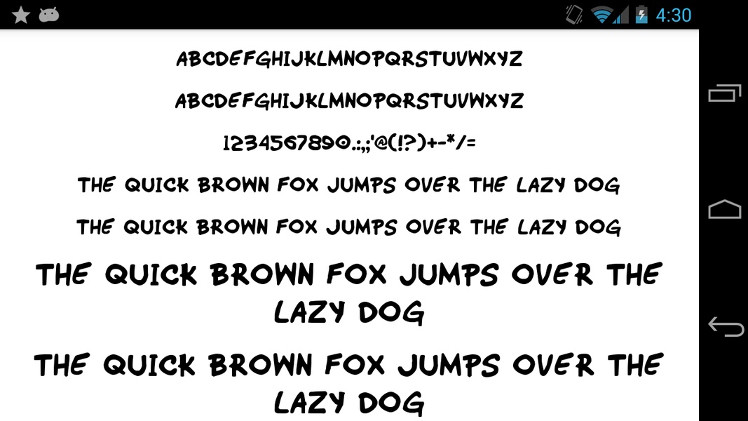 Hand Fonts 50 - Preview 3