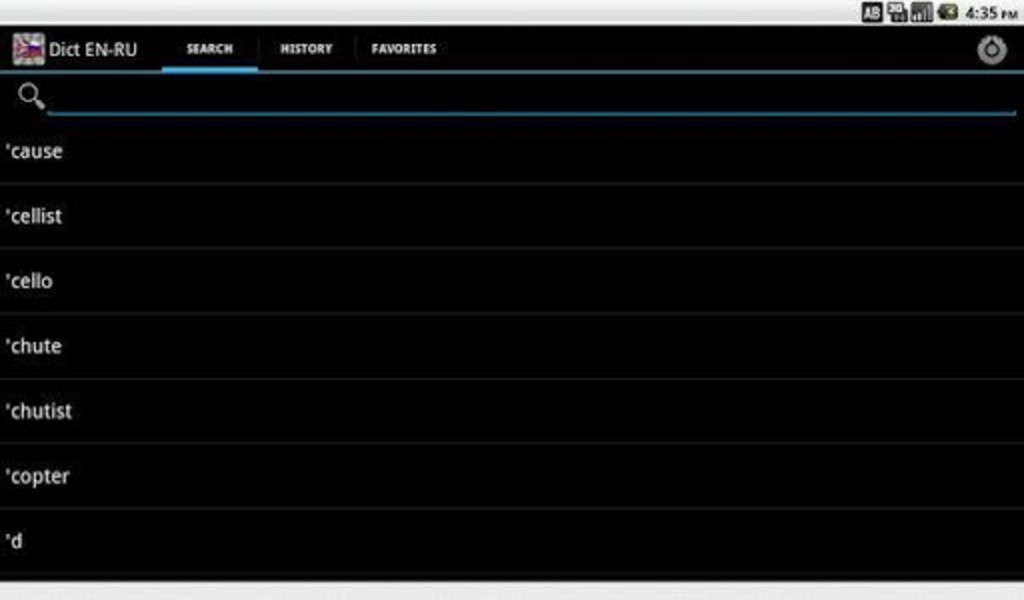 Dict En-Ru - Preview 2