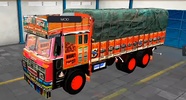 Tata Truck Red Livery Bussid screenshot 4