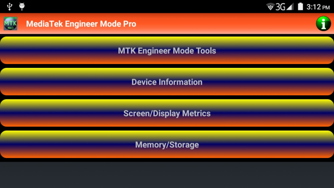 MediaTek Engineer Mode Pro - Preview 1