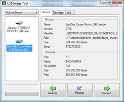 USB Image Tool screenshot 1