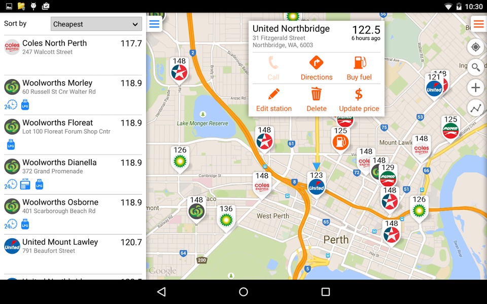 Fuel Map - Preview 2