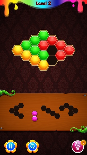 Hexa color Puzzle - Preview 5