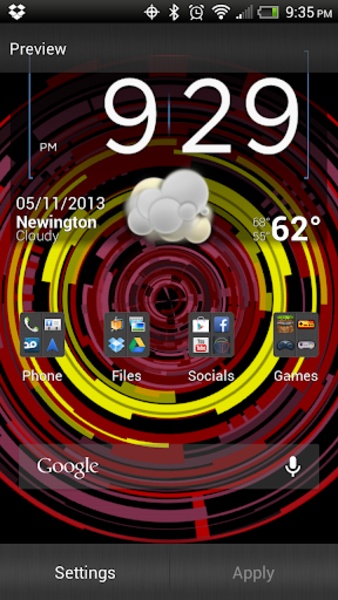 Tech Rings 2 Live Wallpaper - Preview 2