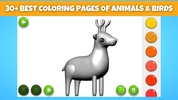 Kids 3D Animal Coloring Pages screenshot 3