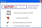 eSTOP screenshot 2