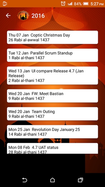 Hijri Calendar - Preview 4