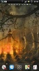 Halloween Camp Fire Wallpaper screenshot 1