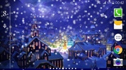Snow Night Live Wallpaper screenshot 8