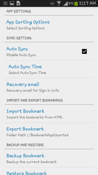 Bookmark App - Preview 15