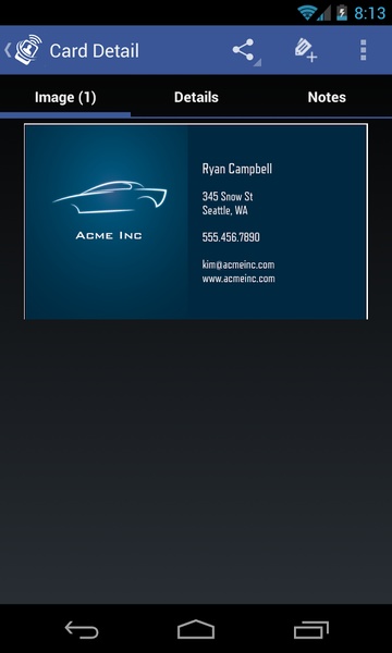 Card To Contact - Preview 4