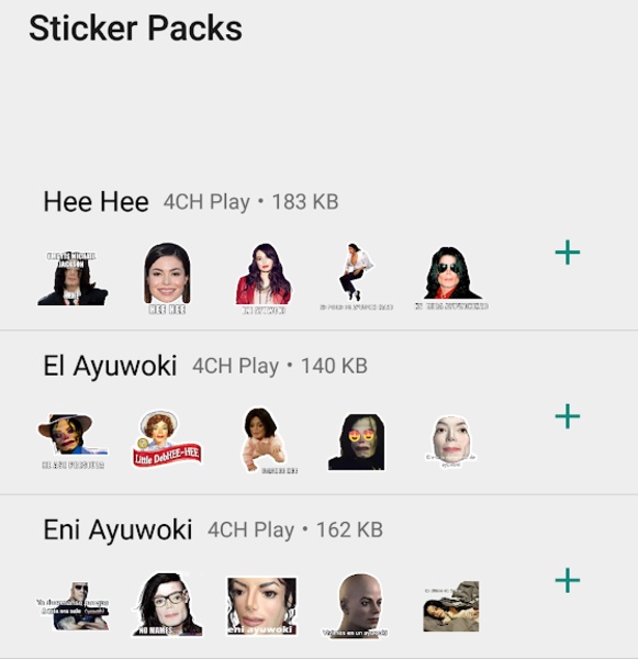 Ayuwoki Hee Hee Stickers - WAStickerApps - Preview 2
