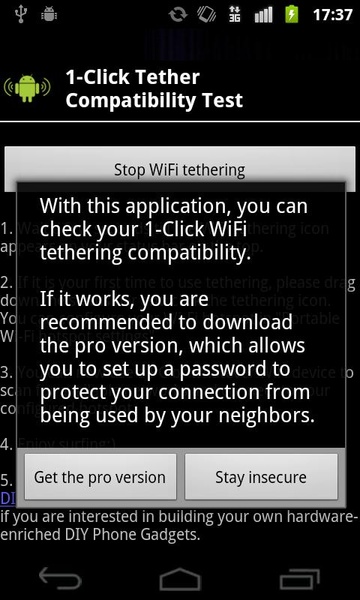 1-Click Tether - Compatibility Test - Preview 5