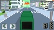Blocky Garbage Truck Simulator screenshot 1