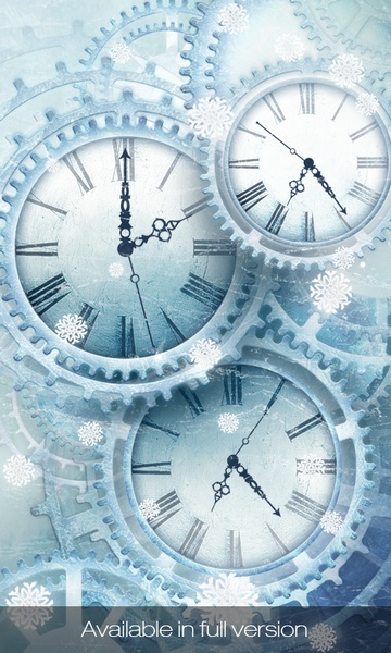 Ice Clock Wallpaper Lite - Preview 8