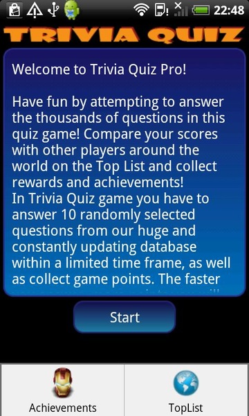 Trivia Quiz - Preview 2