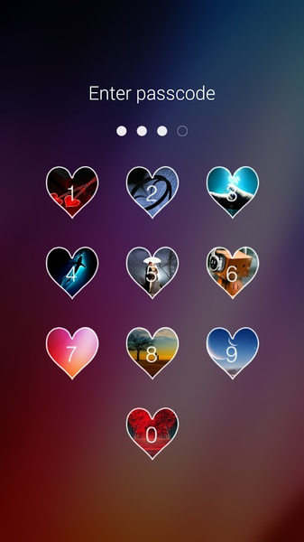 Love Keypad Lock Screen - Preview 1