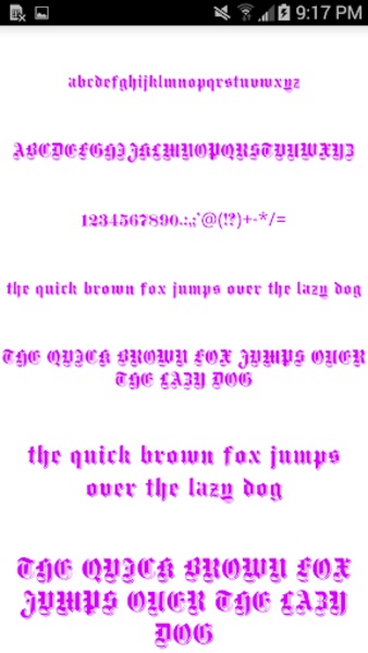 Color Fonts #4 - Preview 1