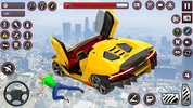 Flying Car Robot Shooting Game screenshot 1