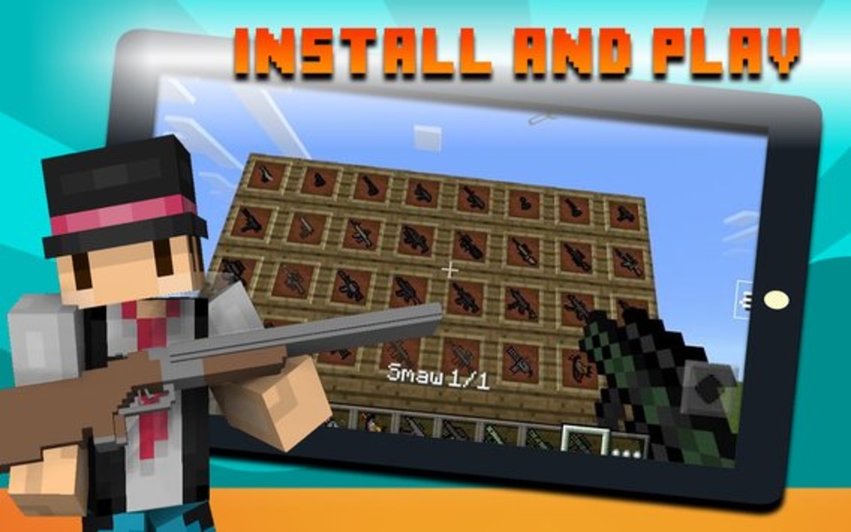 Gun Mods for Minecraft - Preview 1