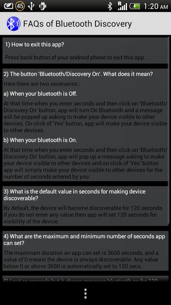 Bluetooth Discovery - Preview 2