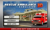 Rescue Ambulance Simulator 3D screenshot 13