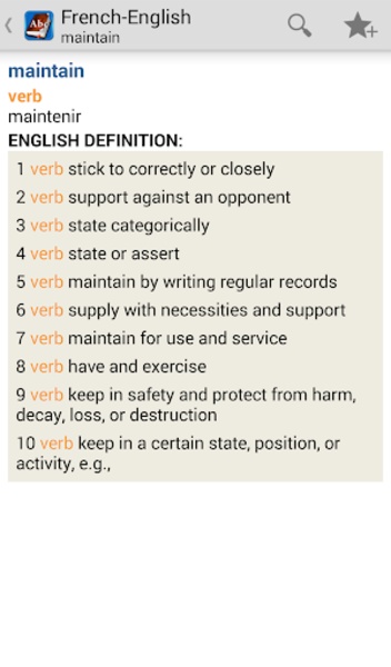 French-English Dictionary - Preview 8