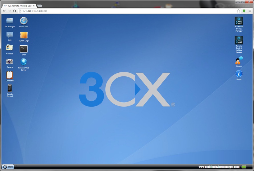 3CX DroidDesktop - Preview 7