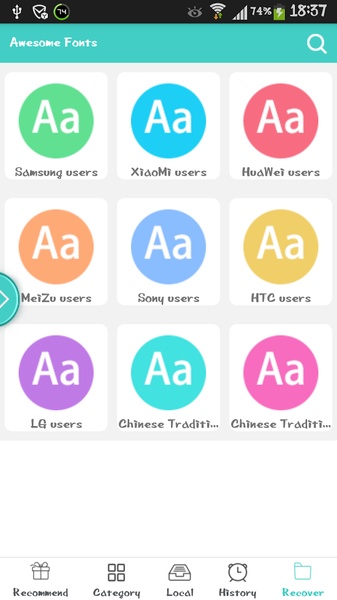 Awesome Fonts - Preview 3