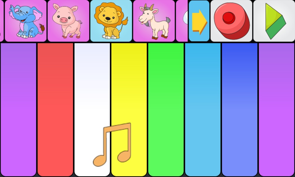 Animal Sounds Piano - Preview 3
