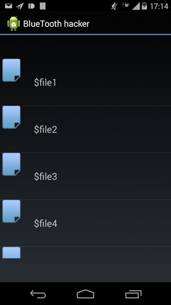 BlueTooth hacker - Preview 2