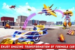 Formula Car Robot Games - Air Jet Robot Transform screenshot 9