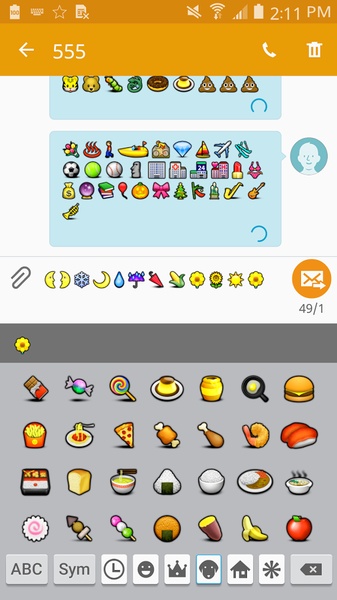 Emoji 1 Free Font Theme - Preview 1