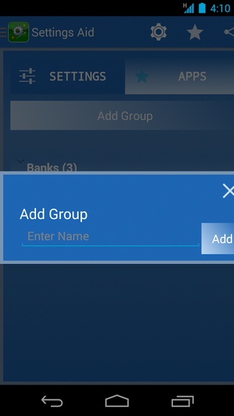 Settings Aid - Preview 4