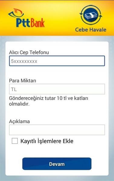 Mobile PTT Finance - Preview 1