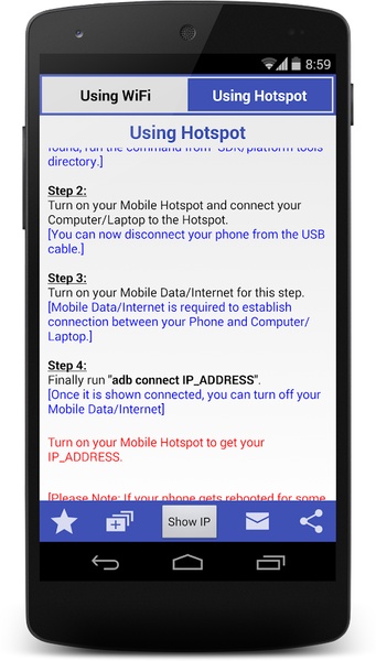ADB WiFi (No Root) - Preview 1