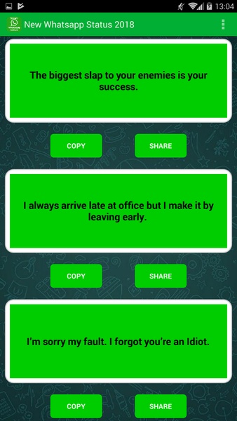 Smart Whatsapp Status 2018 - Preview 2