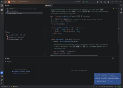 WebStorm screenshot 5
