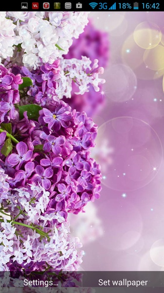 Flower Live Wallpaper - Preview 4