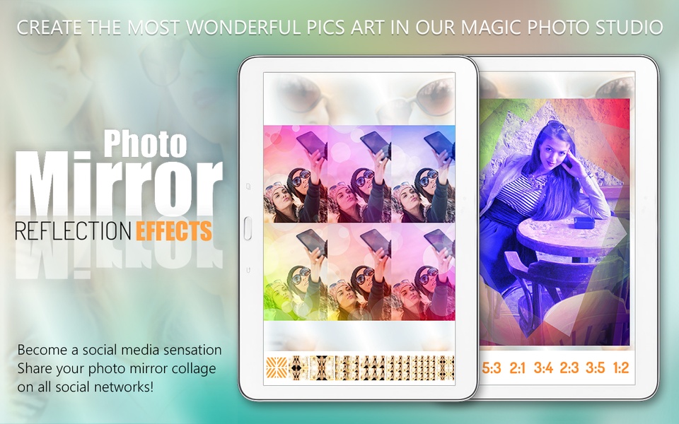 Mirror Photo Reflection Effect - Preview 2