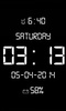 Dock Station Digital Clock screenshot 3