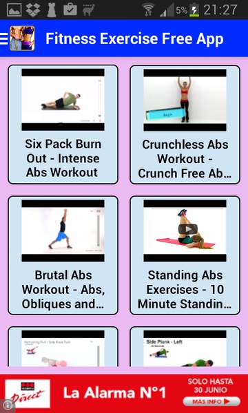 Fitness Exercise Free App - Preview 6