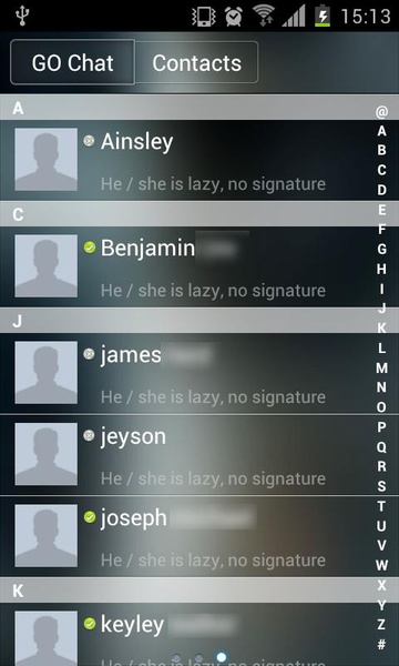 GOSMS Liquid Metal Theme - Preview 2