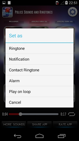 Police Sounds and Ringtones - Preview 2