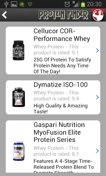 Protein Finder - Preview 6