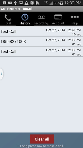 Call Recorder - IntCall - Preview 3