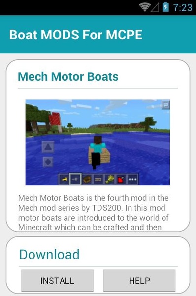 Boat MODS For MCPE - Preview 3