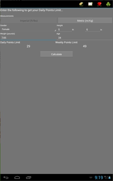 Weight Watching Tracker & Calculator - Preview 4