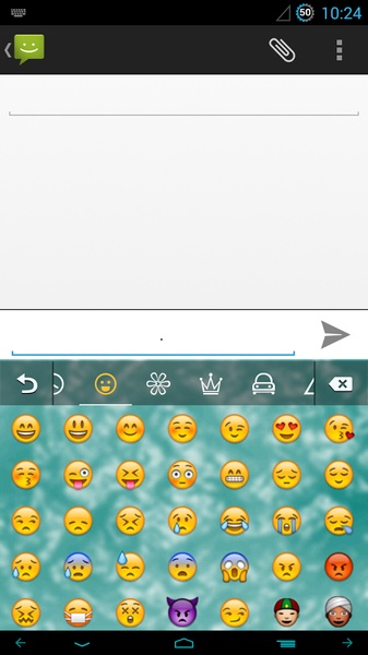 GO Keyboard 3D Water Theme - Preview 6